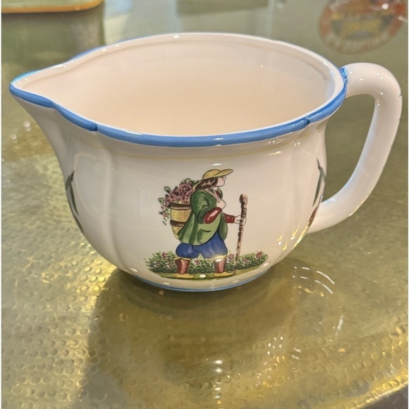 Haldon Group Berry Strainer Bowl Provincial Fruit Pasta Pattern 1991 Vintage - Picture 3 of 10